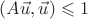 $(A\vec u,\vec u)\leqslant1$