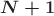 $\boldsymbol{N+1}$