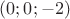 $(0;0;-2)$