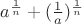 $a^\frac{1}{n}+(\frac{1}{a})^\frac{1}{n}$