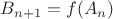 $B_{n + 1} = f(A_n)$