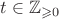 $t\in\mathbb Z_{\geqslant0}$ $t\in\mathbb Z_{\geqslant0}$
