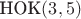 $\text{НОК}(3,5)$