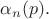 $\alpha_n(p).$
