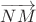 $\overrightarrow {N M}$