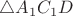 $\triangle A_1C_1D$