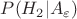 $P(H_2 | A_\varepsilon) $