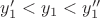 $y_1'<y_1<y_1''$