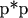 p*p