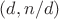 $(d,n/d)$