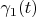 $\gamma_1(t)$