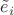 $\tilde e_i$