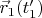 $\vec{r}_1(t'_1)$