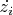 $\dot{z_{i}}$