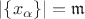 $|\{x_\alpha\}|=\mathfrak{m}$ $|\{x_\alpha\}|=\mathfrak{m}$