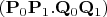 $\left( \mathbf{P}_{0}\mathbf{P}_{1}.\mathbf{Q}%
_{0}\mathbf{Q}_{1}\right) $