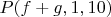 $P(f+g,1,10)$