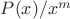 $P(x)/x^m$