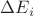 \Delta E_i