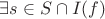 $\exists s \in S\cap I(f)$