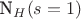 N_H(s=1)