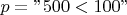 $p=