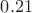$0.21$