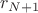$r_{N+1}$