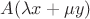 $A(\lambda x+\mu y)$