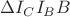 $\Delta  I_CI_BB$