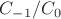$C_{-1}/C_0$