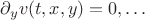 $\partial_yv(t,x,y)=0,\ldots$