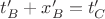 $t'_B+x'_B=t'_C$