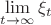 $\lim\limits_{t\to\infty}^{} \xi_t$
