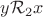 $y\mathcal{R}_2x$