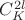 $C_K^{2l}$