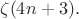 $\zeta(4n+3).$