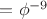 $с=\phi^{-9}$