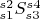 ${}_{s1}^{s2}S_{s3}^{s4}$