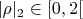 $|\rho|_{2}\in[0,2[$