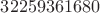 $32259361680$