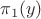 $\pi_1(y)$