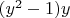$(y^2-1)y$