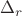 $\Delta_r$