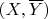 $(X, \overline{Y})$
