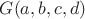 $G(a,b,c,d)$