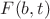 $F(b,t)$