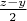 $\frac{z-y}{2}$