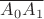 $\overline{A_{0}A_{1}}$