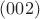 $(002)$ $(002)$